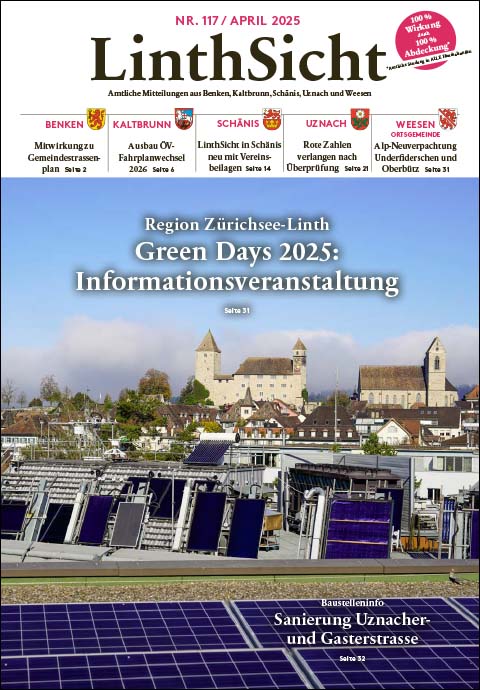 LinthSicht 117 April25
